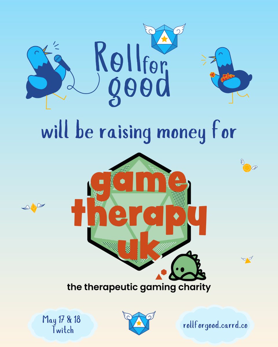 Roll For Good ⭐ TTRPGs For Charity tweet media