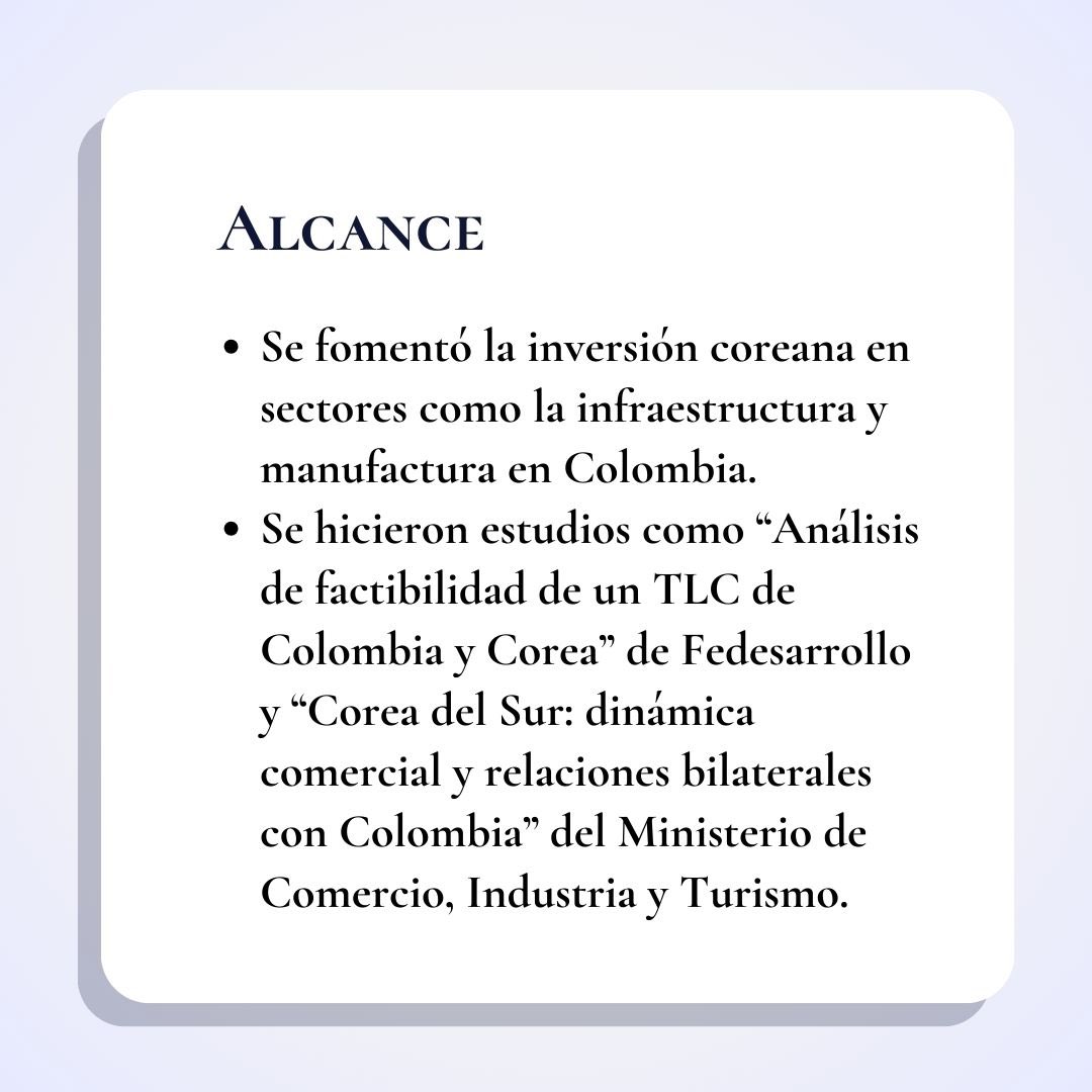 ColomboCoreana's tweet photo. Síguenos para aprender más sobre el
Tratado de Libre Comercio entre Colombia y Corea del Sur🇨🇴🇰🇷 https://t.co/RP1FLnZKPM
