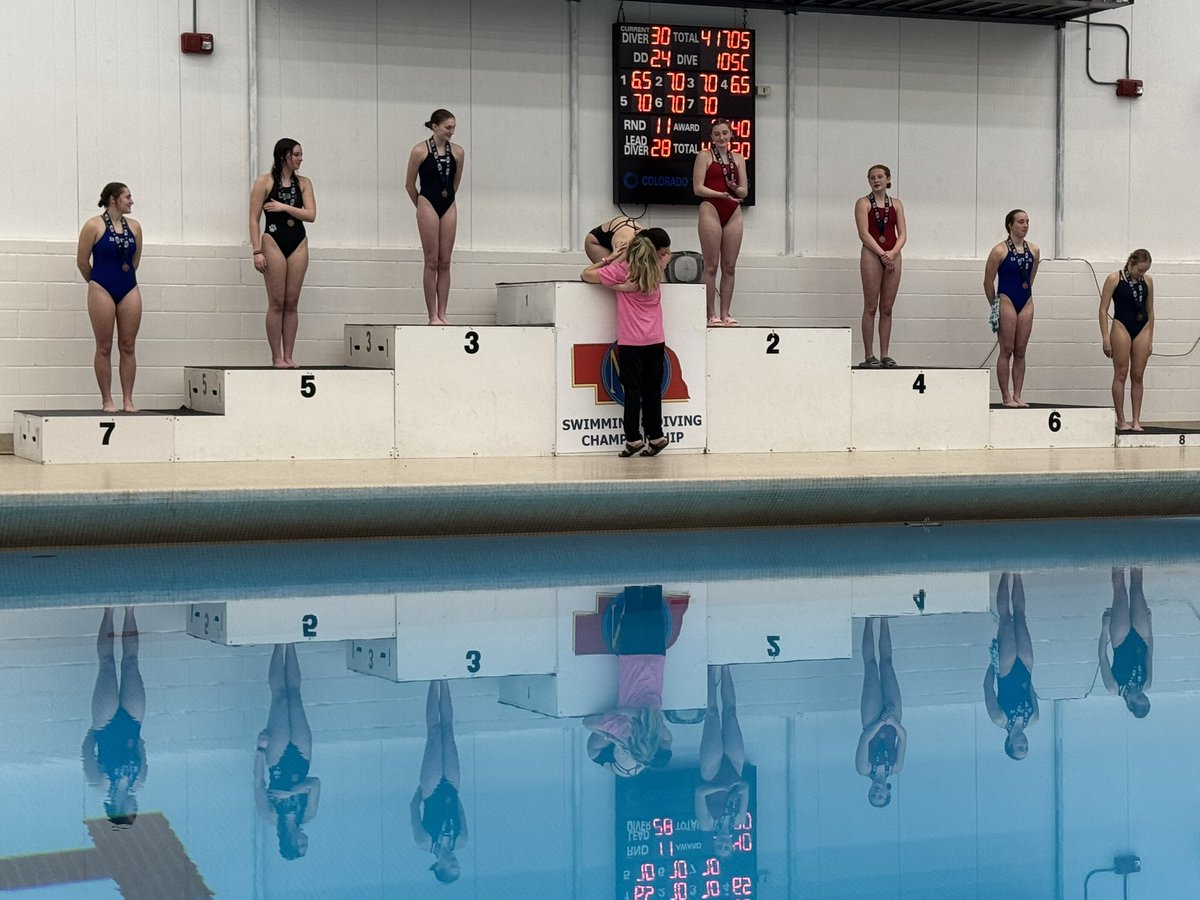 Lily takes home the diving state title! Congrats!