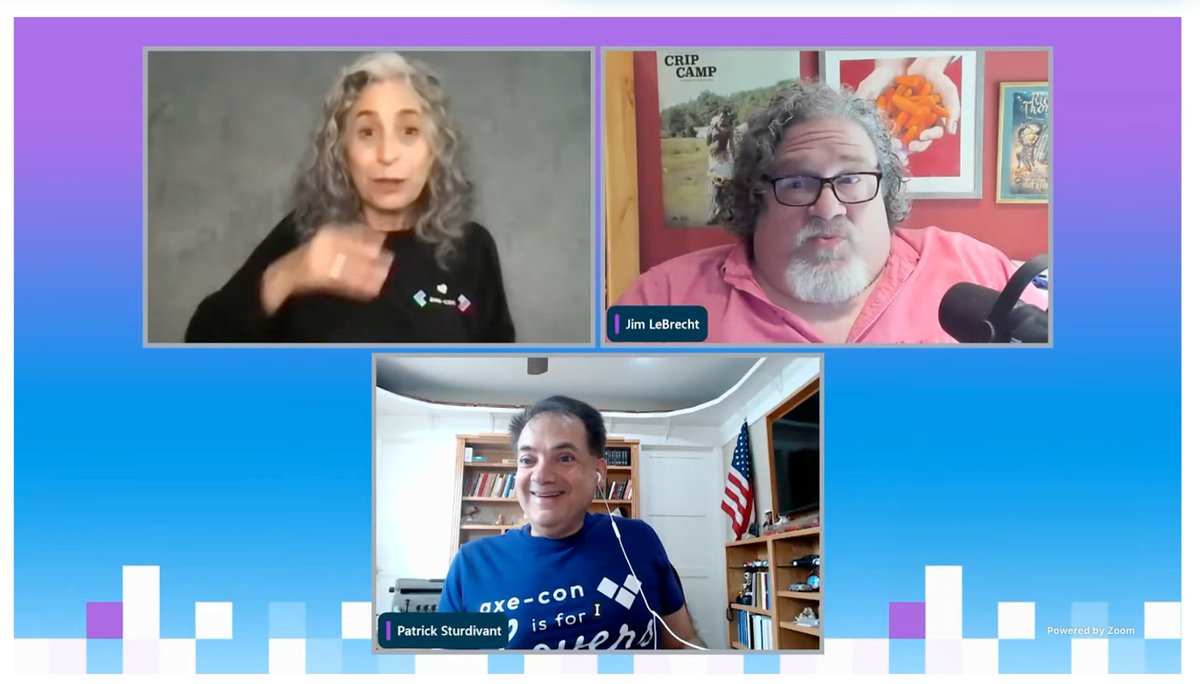 dequesystems's tweet image. “We wanted to reframe disability for those with and without disabilities. But we also wanted to start conversations. And I know that we have.”  - @JimLeBrecht, Producer, Director, Disability Rights Activist, and Filmmaker deque.com/axe-con/sessio… #axecon