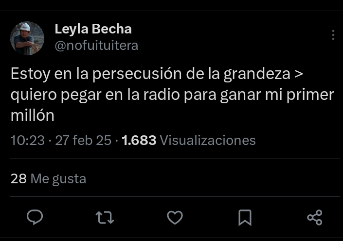 mictabares's tweet photo. @_carlamileo Caranchea porque.... https://t.co/6xAAvOCvum