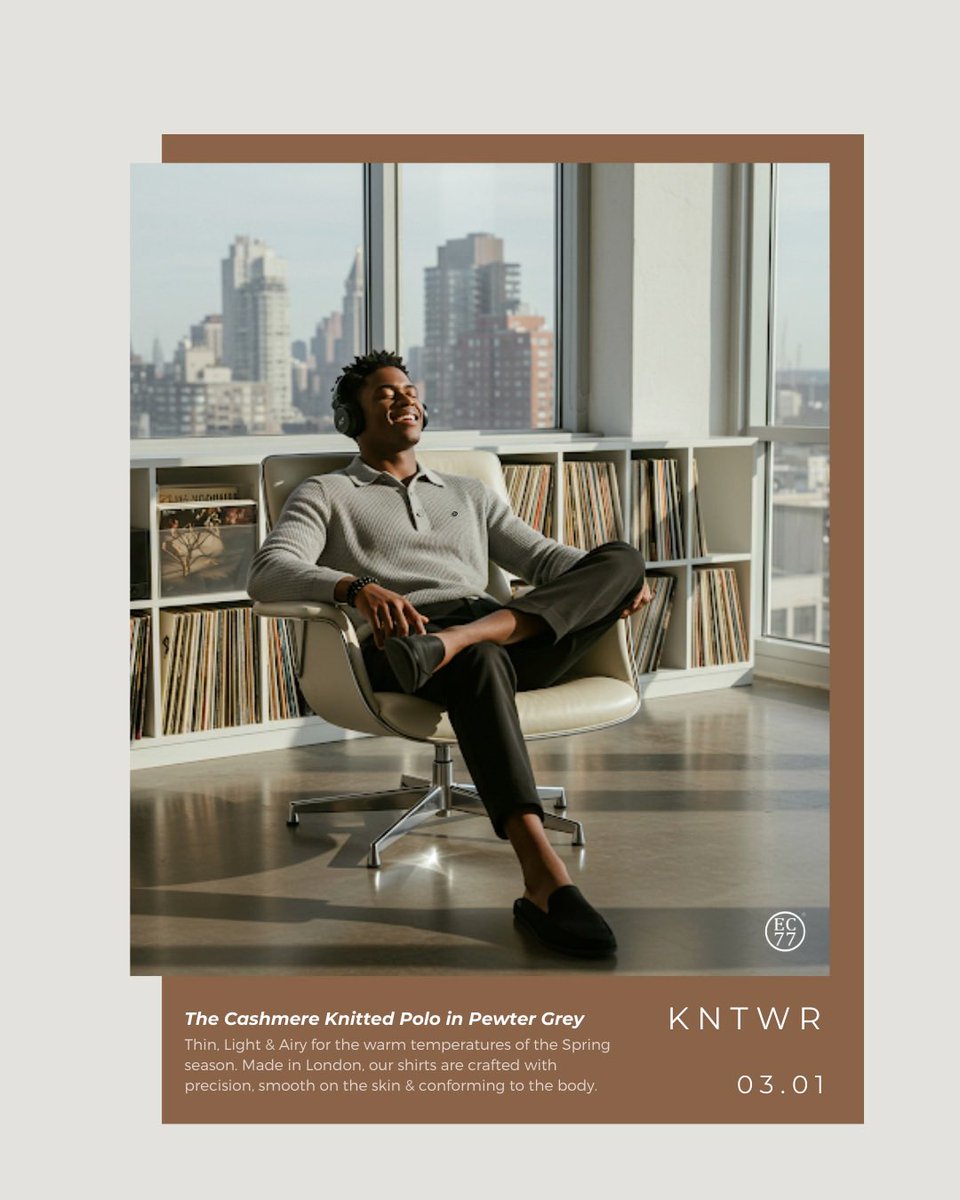 ECSEVENSEVEN's tweet image. Available Sunday. • #spring25 #menswear