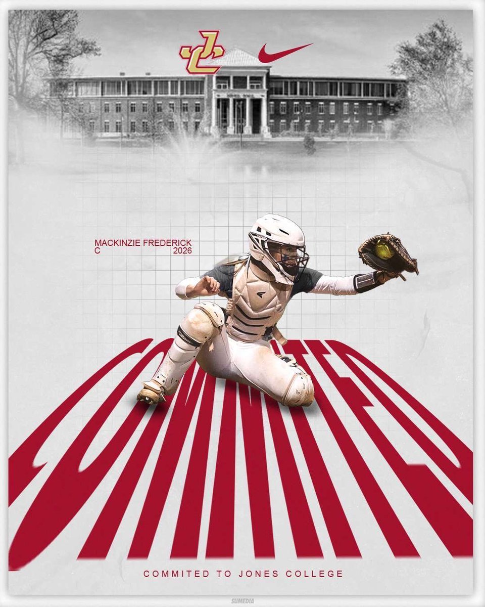 Mackinzie Frederick (@mackinziefrede1) on Twitter photo I would love to announce that I’ve verbally committed to Jones College!! Grateful for this opportunity and ready for the next chapter of ball!!❤️💛
<a href="/JC_CoachTDEW/">Tori Dew</a>
<a href="/ParkerConrad73/">Parker Conrad</a>
<a href="/fiala19/">Drew Fiala</a> I would love to announce that I’ve verbally committed to Jones College!! Grateful for this opportunity and ready for the next chapter of ball!!❤️💛
<a href="/JC_CoachTDEW/">Tori Dew</a>
<a href="/ParkerConrad73/">Parker Conrad</a>
<a href="/fiala19/">Drew Fiala</a>