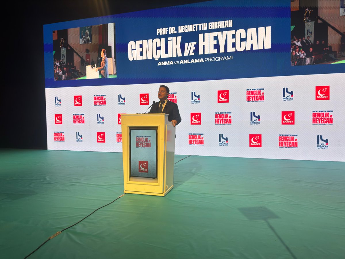 Saadet Partisinin,  Milli Görüşün lideri Prof.Dr. Necmettin Erbakan’ın vefatının 14. yılında düzenlediği anma programına katıldık. 

Merhum Hocamızı rahmet ve özlemle anıyoruz.

Ruhu Şad Olsun.