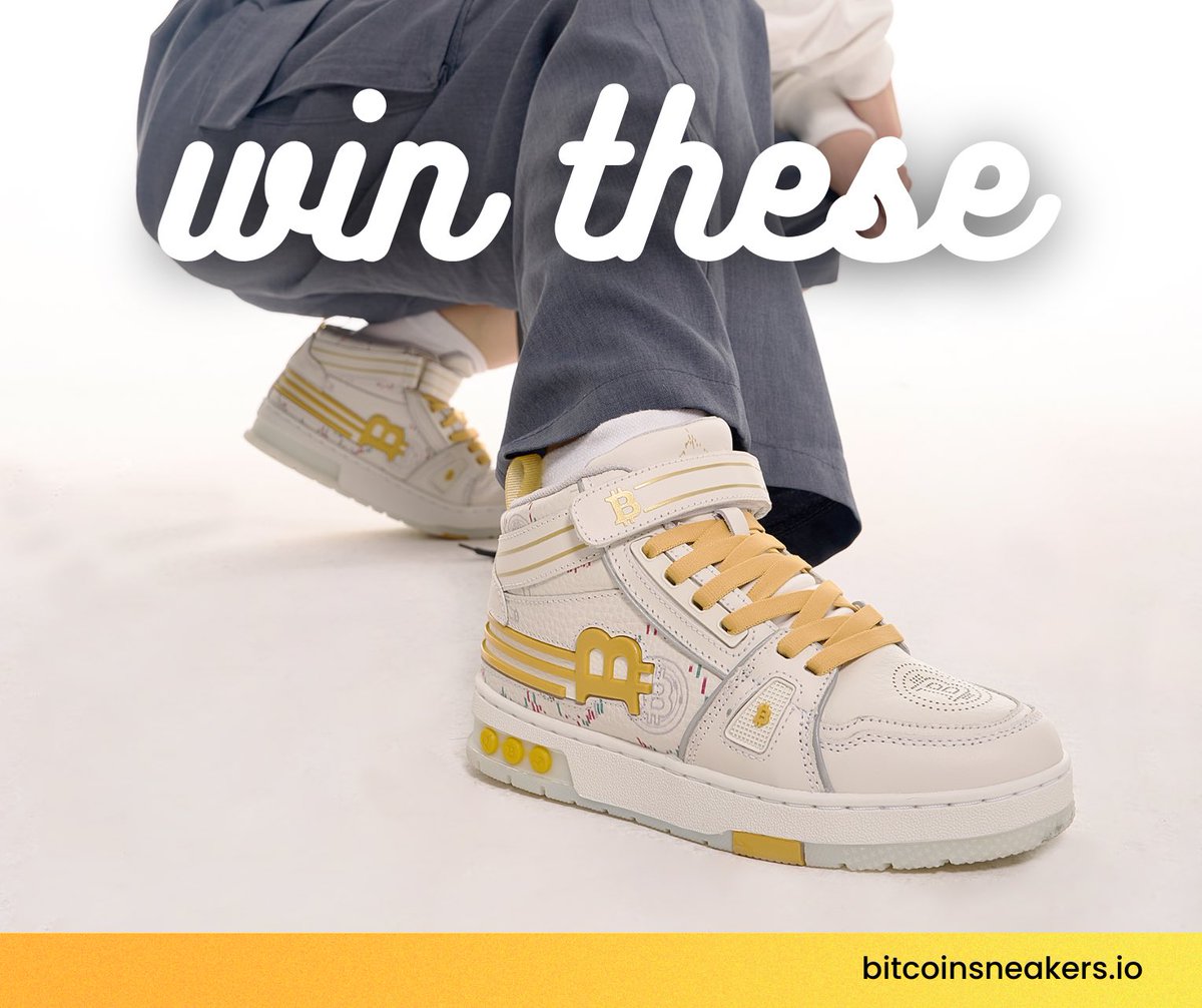 Market’s boring—let’s have some fun.

Giving away a pair of btc kicks! Enter now:

✔️ Like this post
🔁 Repost
💬 Comment your shoe size

Sizes ready to ship:
US 9, 9.5, 10, 10.5, 11, 12

👟 X1 Genesis – 17 pairs available 
👟 X2 Horizon – 20 pairs available

Good luck! 👊