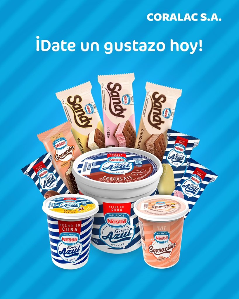 Vive la experiencia Helados Nestlé.

Nada mejor que un buen helado para mejorar tu día.

#HeladosNestle #CoralacSA