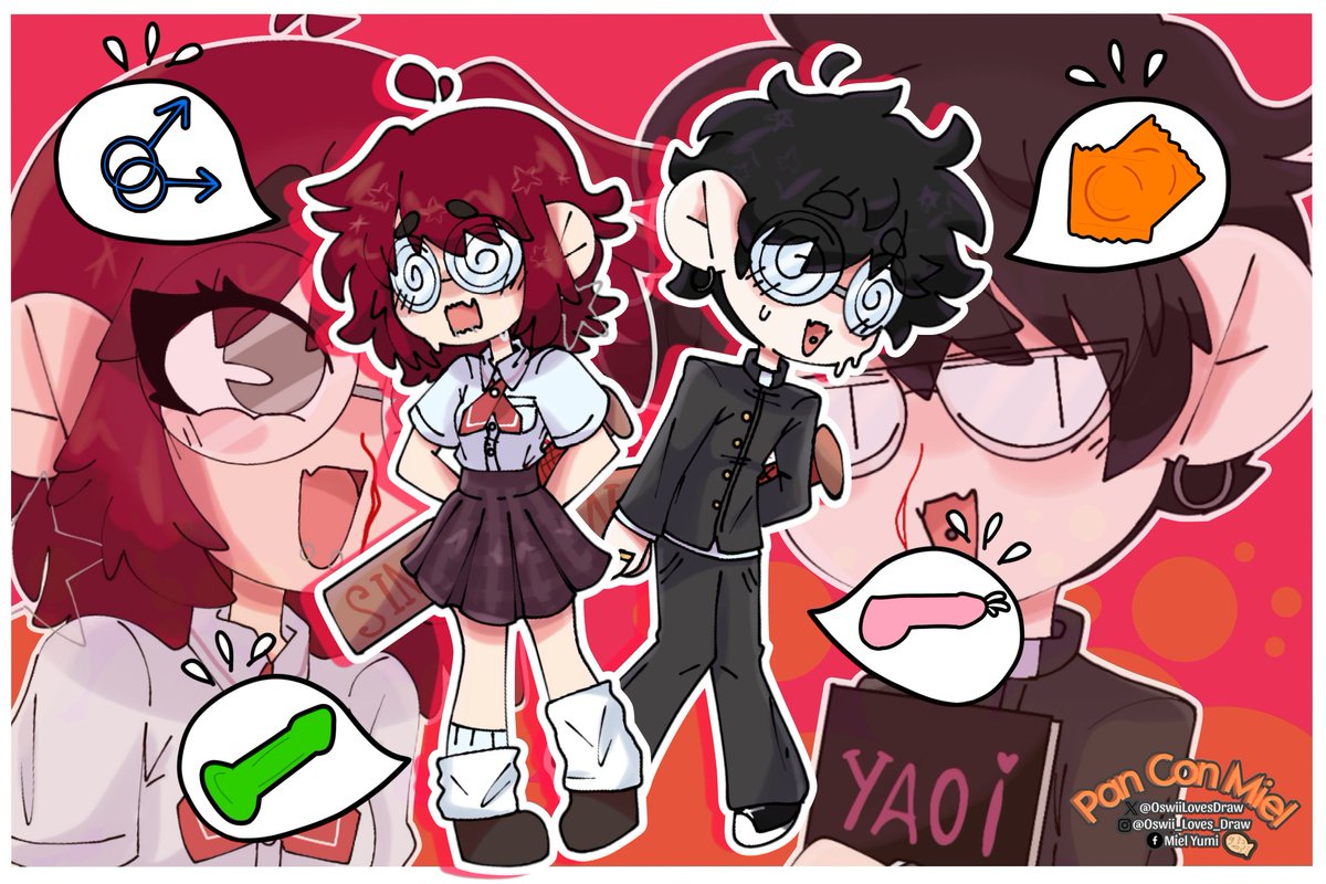 PanLovesDraw's tweet photo. 🔞 Confessions Of A Rotten Girl 🔞
Decidí dibujarme a mi y a mi esposo como esta canción (por el comencé a leer BL)
#Vocaloid #HatsuneMiku #confessionsofarottengirl #avatarart #LGBTQ #BL #yaoi #fundashi #nsfw #art #drawing #draw #dibujodigital #artistadigital #DigitalArtist https://t.co/4qAFwvI33i