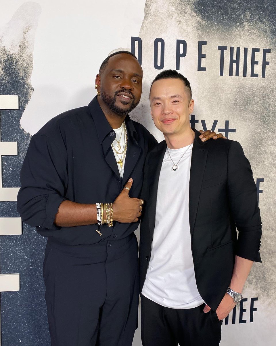 Walking the carpet at the DOPE THIEF premiere in NYC. What a wild and exciting journey this project was. Find us on Apple TV+🍎 on March 14th!

#DopeThief #RidleyScott #AppleTV
