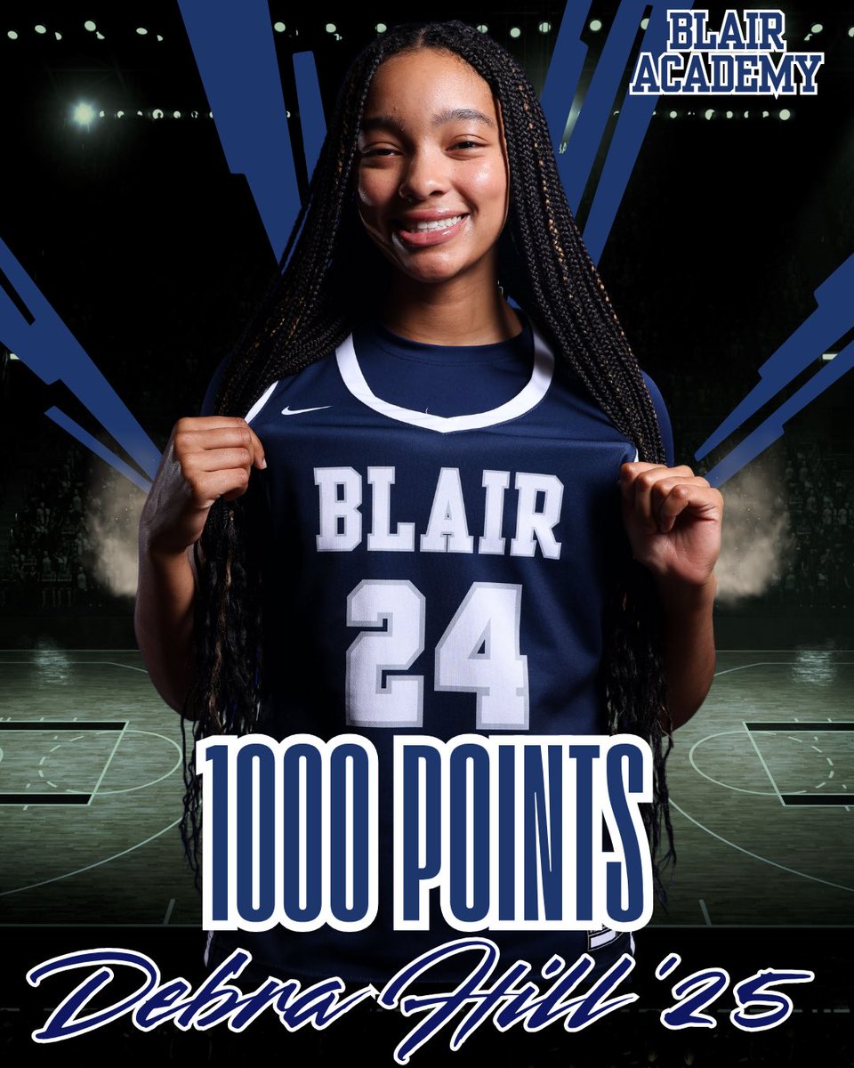 Blair Academy GBB (@blairacademygbb) on Twitter photo Congratulations to Debra Hill ‘25 on her recent milestone. She crossed the 1k point mark during our <a href="/MAPLAthletics/">MAPLAthletics</a> championship game. What a career for Debra! Congratulations to Debra Hill ‘25 on her recent milestone. She crossed the 1k point mark during our <a href="/MAPLAthletics/">MAPLAthletics</a> championship game. What a career for Debra!