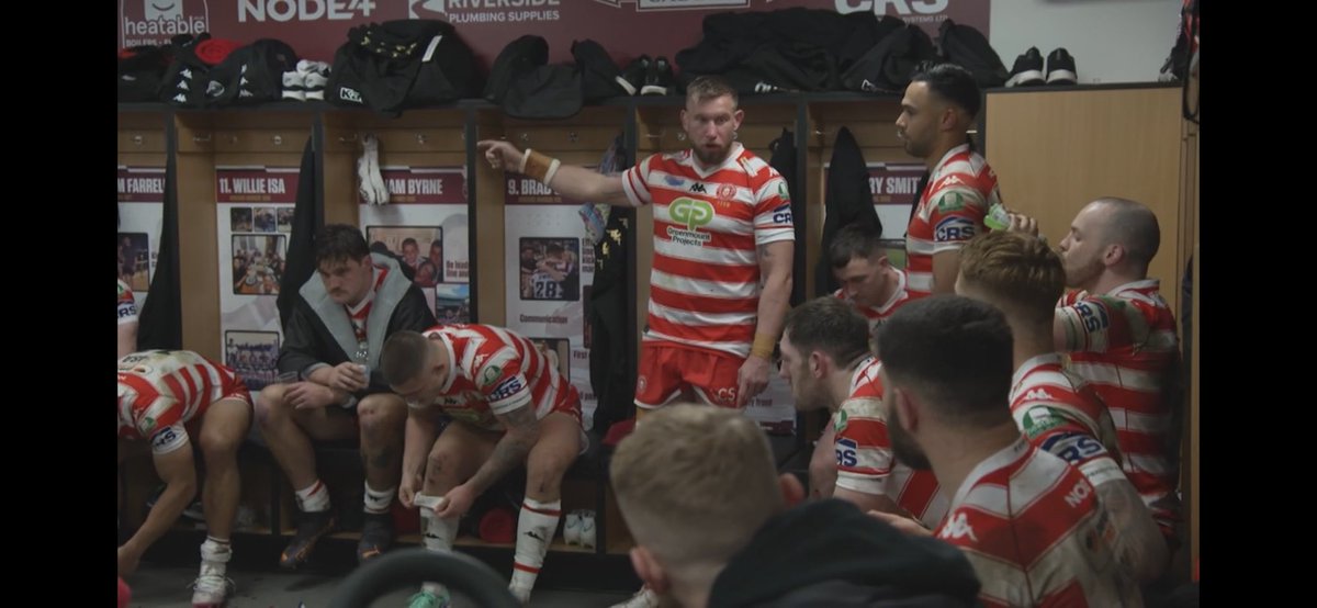 WiganRugbyClips's tweet photo. “40 minutes to change the rest of your life, write your name in history and I told you they are nowhere near as good as everyone makes out….. 

Go out there now and fucking put it on them” - Mike Cooper half time of the WCC 🔥🍒⚪️ https://t.co/UyipyDQu2y