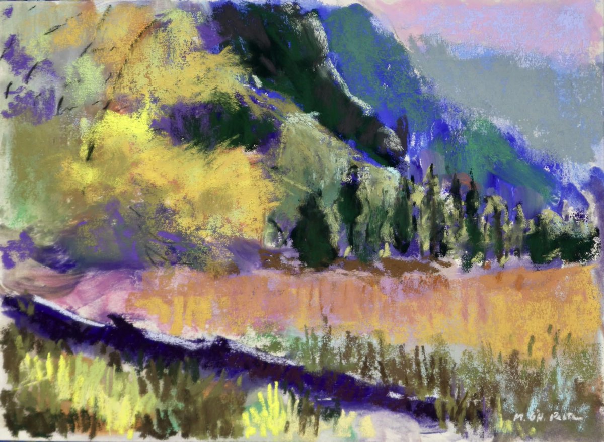 Love these new pastel paintings by Maureen O’Hara Pesta, scenes from a visit to Yosemite. You can see more of her artwork at the Brown County Art Gallery in Nashville, Indiana, and at MaureenPesta.com. <a href="/BrownGuild/">Brown County Art Guild</a> <a href="/YosemiteNPS/">Yosemite National Park</a>