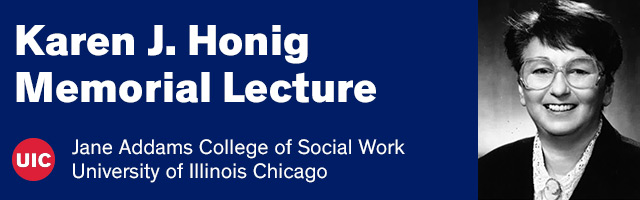 “Supporting Parents to Strengthen Families” is the theme for the 29th Karen J. Honig Memorial Lecture to be held March 19 from 4-6 p.m. at UIC’s Student Services Building. Mark your calendars and hope to see you there. bit.ly/4kkdvYH