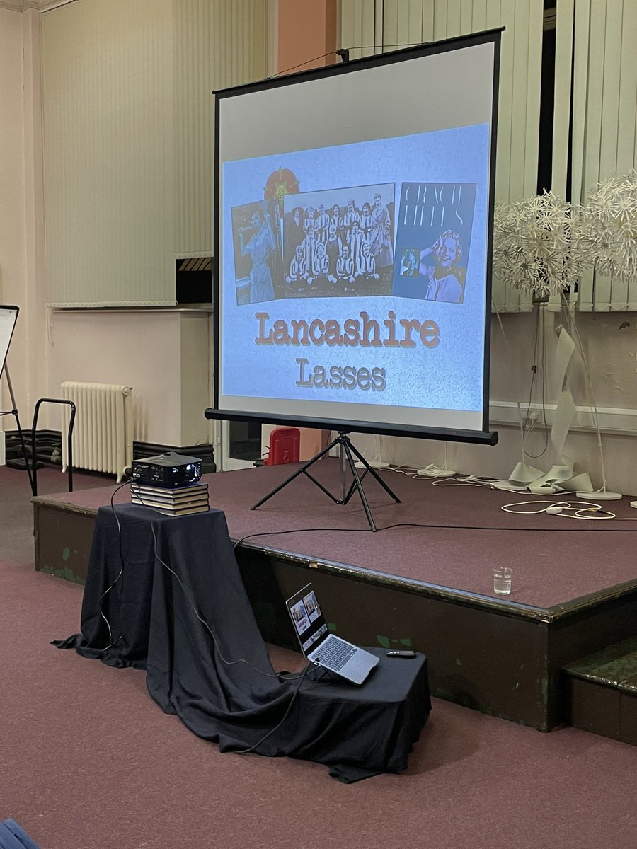 NowtbutaLad's tweet image. In #Accrington Library giving my talk ‘#Lancashire Lasses’ to the local historical society. @LancsLibraries @SteveWtalks