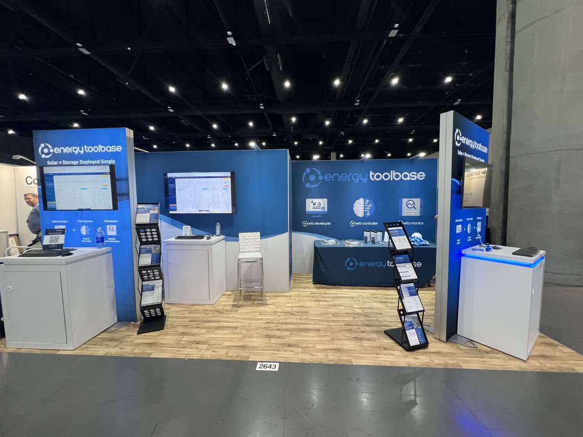 EnergyToolbase's tweet image. LAST DAY OF INTERSOLAR! ☀ If you haven&apos;t yet made it to our booth, come see us before the hall closes! We&apos;re #2643 @ISNAESNA 

#solar #solarconference #energystorage #intersolar