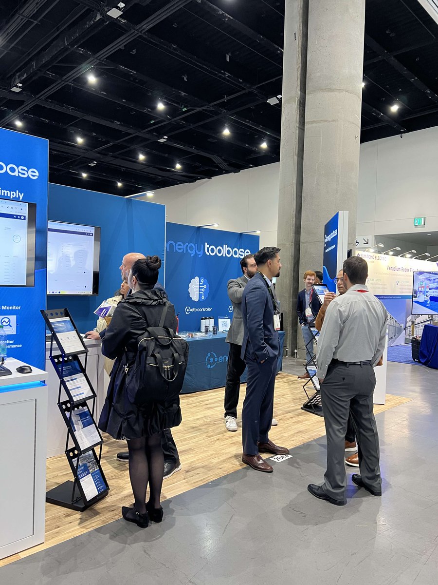 EnergyToolbase's tweet image. LAST DAY OF INTERSOLAR! ☀ If you haven&apos;t yet made it to our booth, come see us before the hall closes! We&apos;re #2643 @ISNAESNA 

#solar #solarconference #energystorage #intersolar