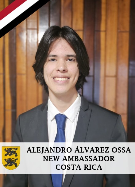 We're thrilled to share that Alejandro Álvarez Ossa has been appointed as the Flandrensian Ambassador for Costa Rica 🇨🇷! Alejandro will be promoting our nation's values. Welcome in the Diplomatic Corps Alejandro! #micronation #micronationalism