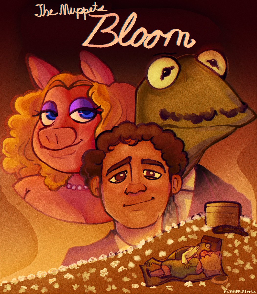 SkippieFritz's tweet image. poster parody commission
#muppetstwt #jamesjoyceulysses