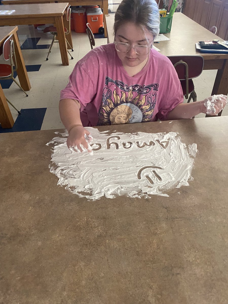 Foundations of Early Childhood engaged in learning  how play offers children the opportunity to learn and practice new skills. 

We’ve read about 11 Types of Play. 

We’ve watched videos about play. 

Today we actually engaged in PLAY. This sensory activity took us back in time!!