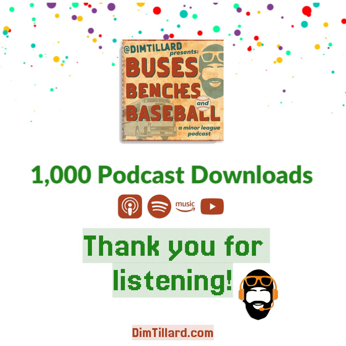 Buses Benches & Baseball Podcast tweet media