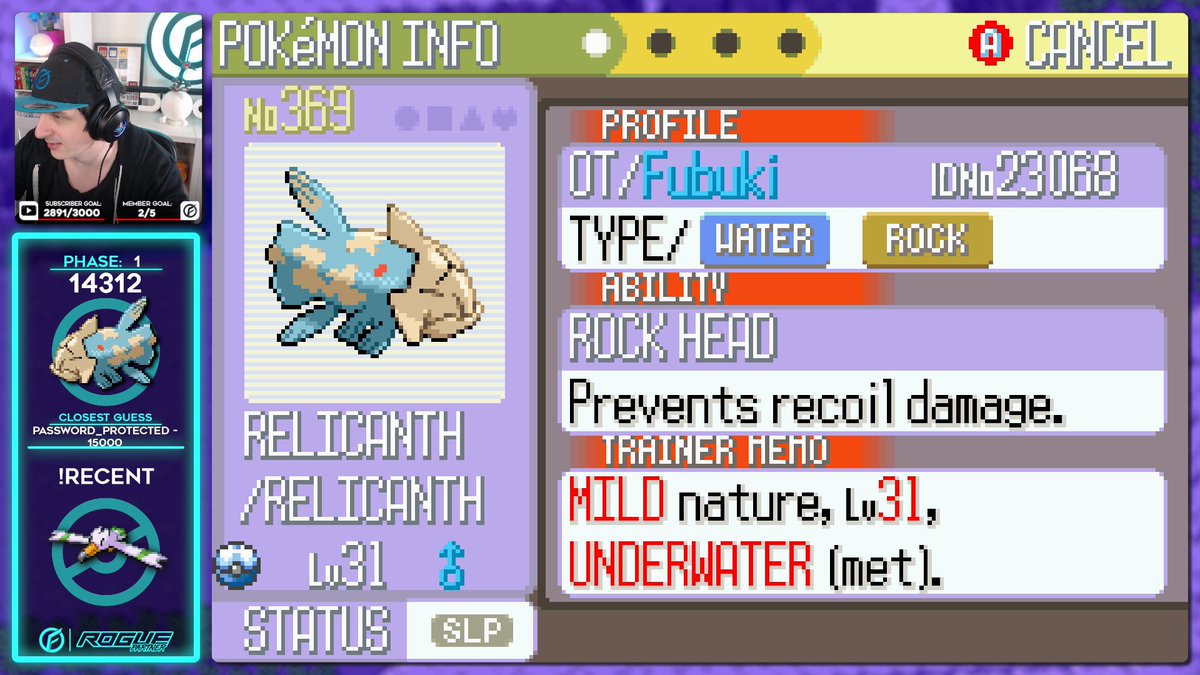 Fubuki990YT's tweet image. ✨SHINY 5% RELICANTH after 14312 Sweet scent Encounters on Phase 1?!✨

This thing showed up 4 Minutes before today&apos;s Pokémon presents! on top of it being 5% it&apos;s also holding a 5% Green shard! This is the rarest shiny I&apos;ve ever found...

#PokemonDay  #ShinyPokemon