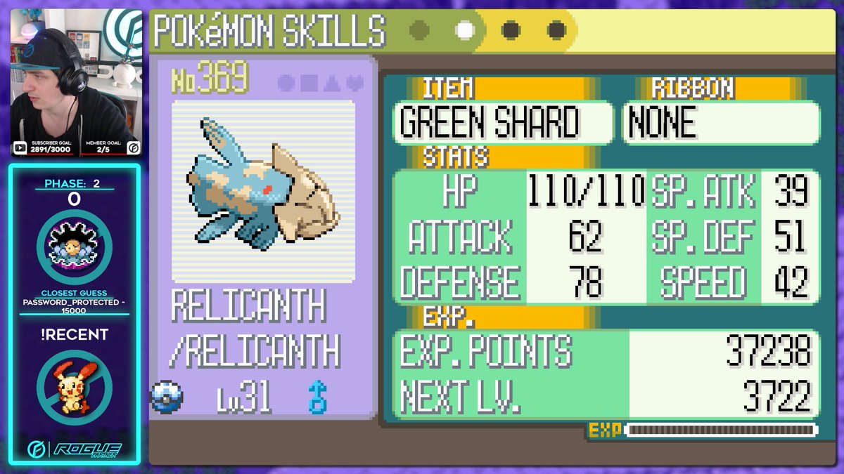 Fubuki990YT's tweet image. ✨SHINY 5% RELICANTH after 14312 Sweet scent Encounters on Phase 1?!✨

This thing showed up 4 Minutes before today&apos;s Pokémon presents! on top of it being 5% it&apos;s also holding a 5% Green shard! This is the rarest shiny I&apos;ve ever found...

#PokemonDay  #ShinyPokemon