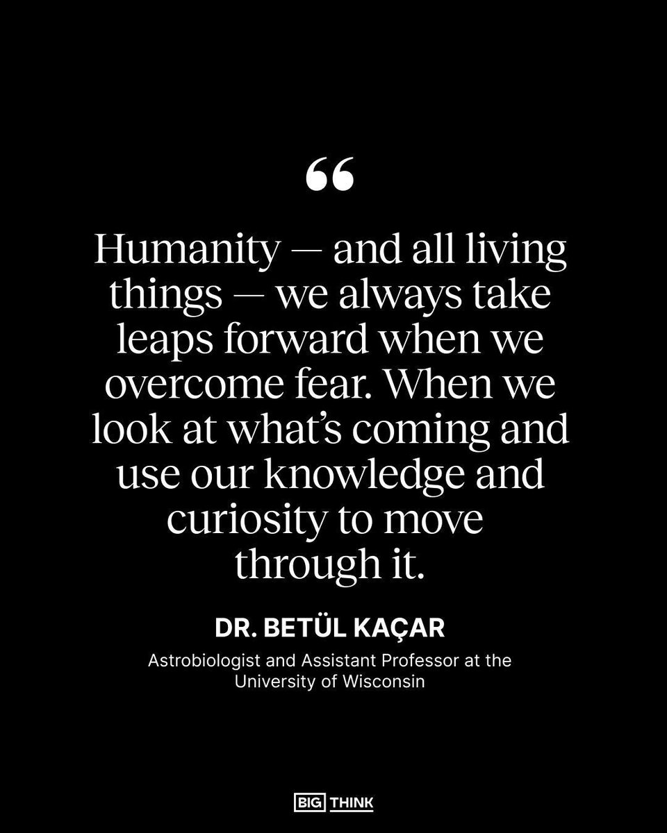 Big Think (@bigthink) on Twitter photo What if we could harness the past as a tool for survival and adaptation?
Dr. Betül Kaçar (<a href="/betulland/">Betul Kacar</a>) is resurrecting ancient versions of nitrogenase, the only enzyme that allows life to use nitrogen. What if we could harness the past as a tool for survival and adaptation?
Dr. Betül Kaçar (<a href="/betulland/">Betul Kacar</a>) is resurrecting ancient versions of nitrogenase, the only enzyme that allows life to use nitrogen.