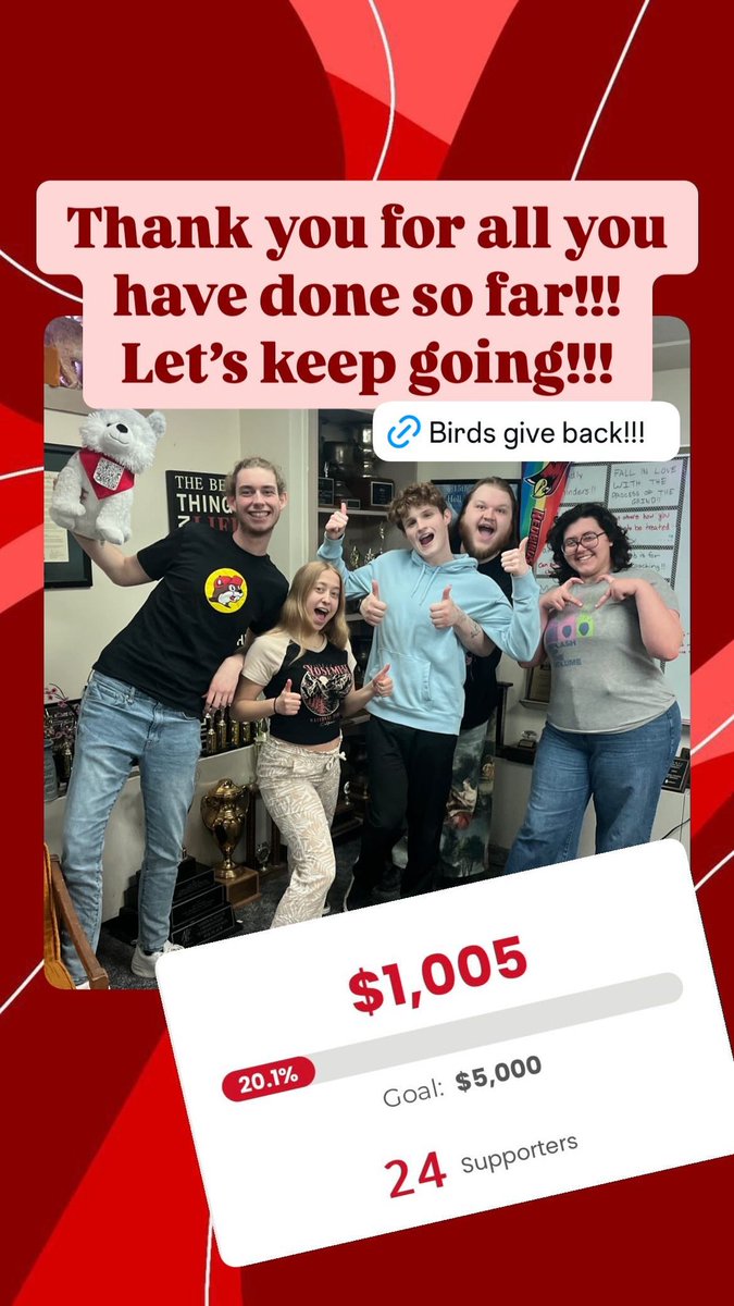 ISU Forensics (@isuforensics) on Twitter photo We are on our way! Help us unlock our $25,000 challenge - we need 150 donations to get there!
birdsgiveback.illinoisstate.edu/campaigns/fore…
#birdsgiveback
<a href="/IllinoisStateU/">Illinois State</a> <a href="/ISUSOC/">School of Com at ISU</a> We are on our way! Help us unlock our $25,000 challenge - we need 150 donations to get there!
birdsgiveback.illinoisstate.edu/campaigns/fore…
#birdsgiveback
<a href="/IllinoisStateU/">Illinois State</a> <a href="/ISUSOC/">School of Com at ISU</a>