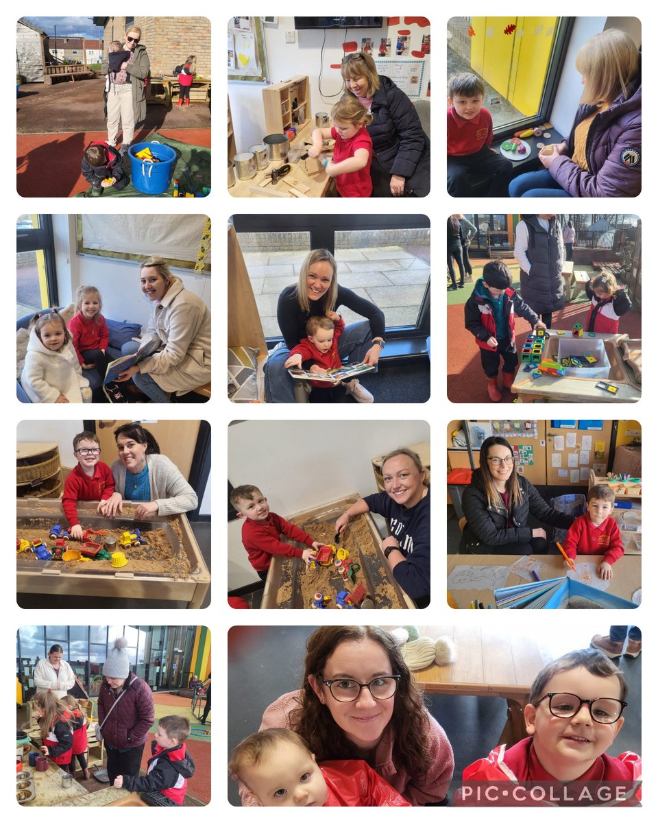 🖤 Stay &amp; Play ❤️
What a fantastic afternoon we have had showing our grown-ups around our ELC. Lots of exciting play and learning happening across the playroom!