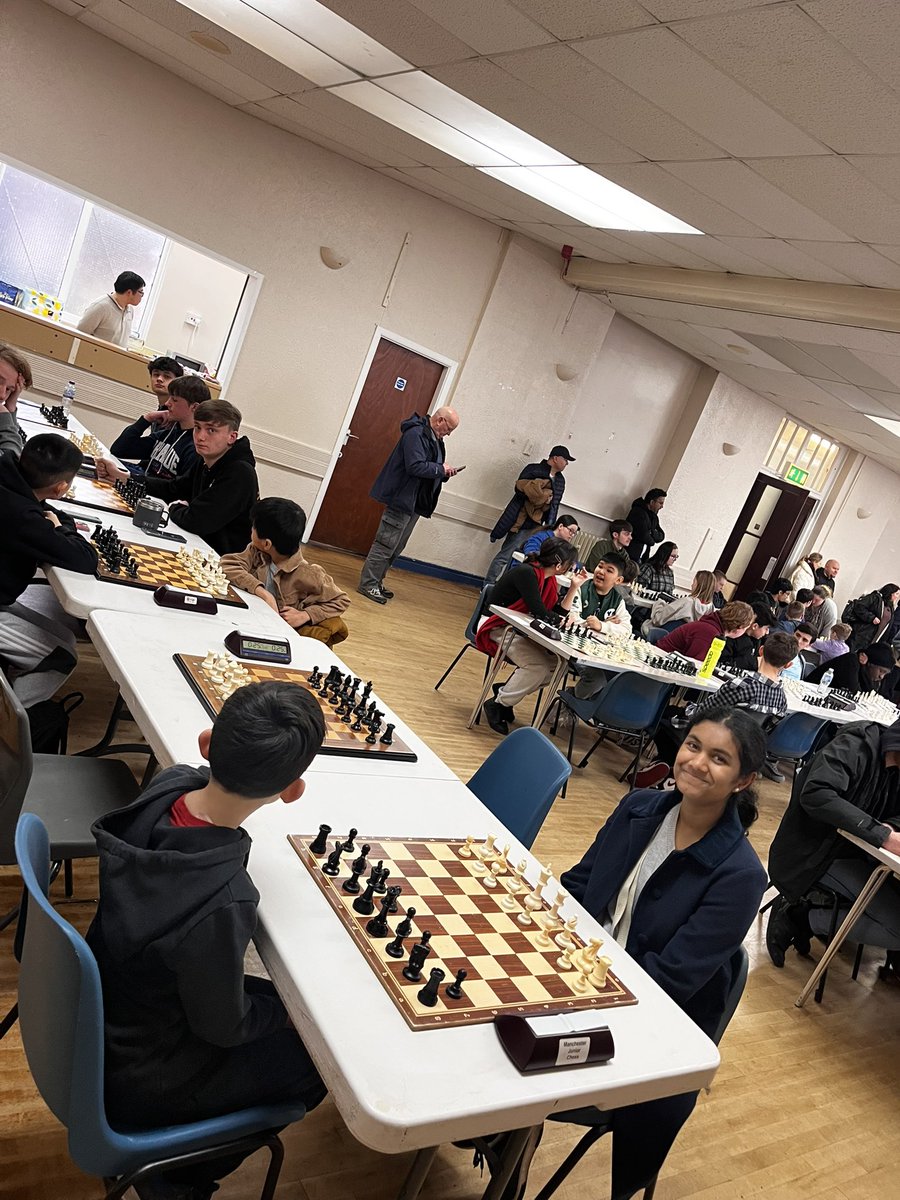 robsteelemusic's tweet image. Huge congratulations to all three teams, Merseyside challenged all Northern counties on Sunday 23rd and came first and third, in the Pennine Challenge cup 2025 chess-results.com/tnr1123685.asp… #proud @ecfchess @TelegraphChess @schoolschess @WhitefieldPS