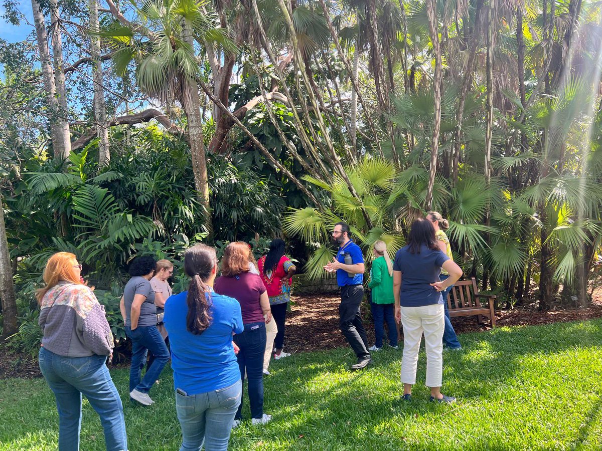 MDCPSSci's tweet photo. Our Middle School science educators get a first-hand glimpse of the vital role nature plays along with @EduSmartScience with in our teaching and learning @MDCPS. 

#YourBestChoiceMDCPS 

@AileenVega123 @WendyForteza @DaneMDCPS @NestorEMarcia @MDCPSSTEAM @MDCPSAcademics https://t.co/KV8ouExDtH