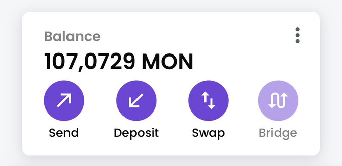 Let go monad 
1 $MON Giveaway

- RT + Like
- Follow @HORWEB1 
- Drop you $MON Wallet Add.

END IN 48hrs