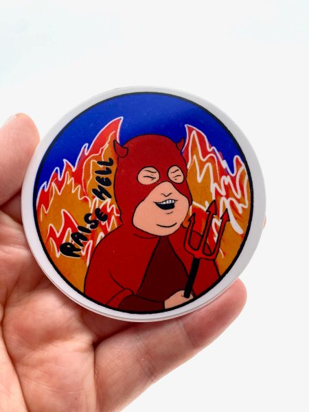 maplectic's tweet image. I just received Bobby Hill Sticker, Water Resistant Sticker, UV Resistant Sticker, Raise Hell Sticker, King of the Hill Sticker, Halloween Sticker - Etsy Sweden from heinmak via Throne. Thank you! throne.com/maplectic #Wishlist #Throne
