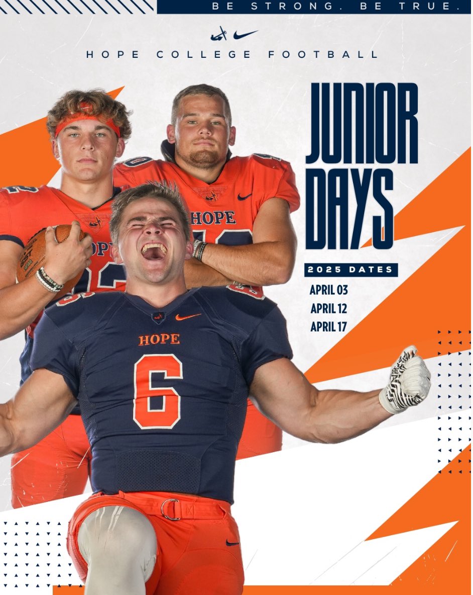 Grady Augustyn 2026 QB (@augustyn_g85910) on Twitter photo Honored to be invited to Hope College’s Junior Day! Huge thanks to <a href="/PStuursm/">Peter Stuursma</a> for the opportunity. Excited to visit campus and connect with the coaching staff!
#GoHope #DutchmenFootball
<a href="/Coach_HThompson/">Hunter Thompson</a> <a href="/CoachLGrove/">Landon Grove</a> <a href="/WestSideQBs/">West Side Quarterbacks</a> <a href="/CoachHawken/">Andrew Hawken</a> Honored to be invited to Hope College’s Junior Day! Huge thanks to <a href="/PStuursm/">Peter Stuursma</a> for the opportunity. Excited to visit campus and connect with the coaching staff!
#GoHope #DutchmenFootball
<a href="/Coach_HThompson/">Hunter Thompson</a> <a href="/CoachLGrove/">Landon Grove</a> <a href="/WestSideQBs/">West Side Quarterbacks</a> <a href="/CoachHawken/">Andrew Hawken</a>