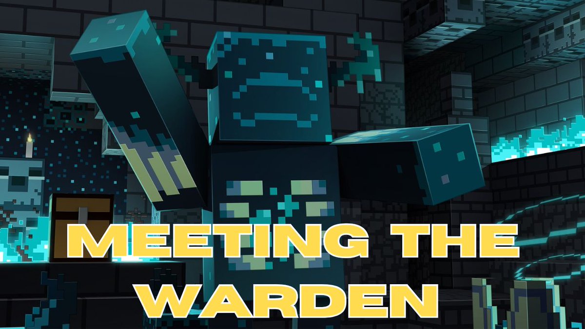 Skullkeed_'s tweet photo. First time meeting the Warden! 

#Minecraft #warden #Minecraftbuilds 

https://t.co/RurxflumhP https://t.co/Kjt2fOkxAo