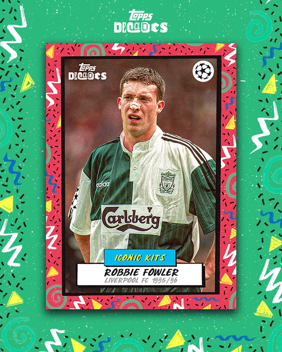 𝗙𝗶𝗿𝘀𝘁 𝗹𝗼𝗼𝗸: Some of the most iconic European kits to be featured in the upcoming Topps UCC Decades collection! 🤩