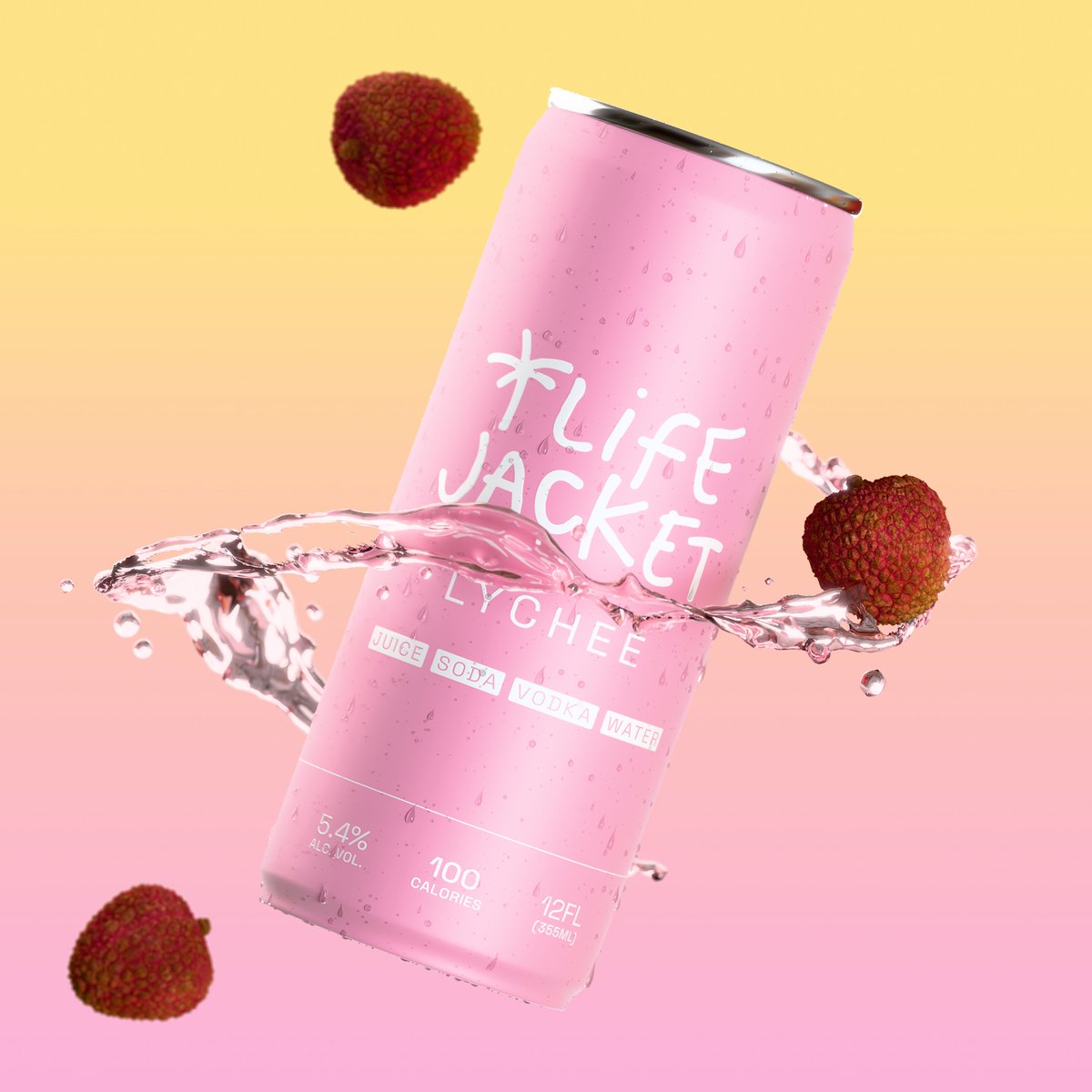 Life Jacket is hyper-focused on one bold, unforgettable fruit. 

That fruit is Lychee. 🍒