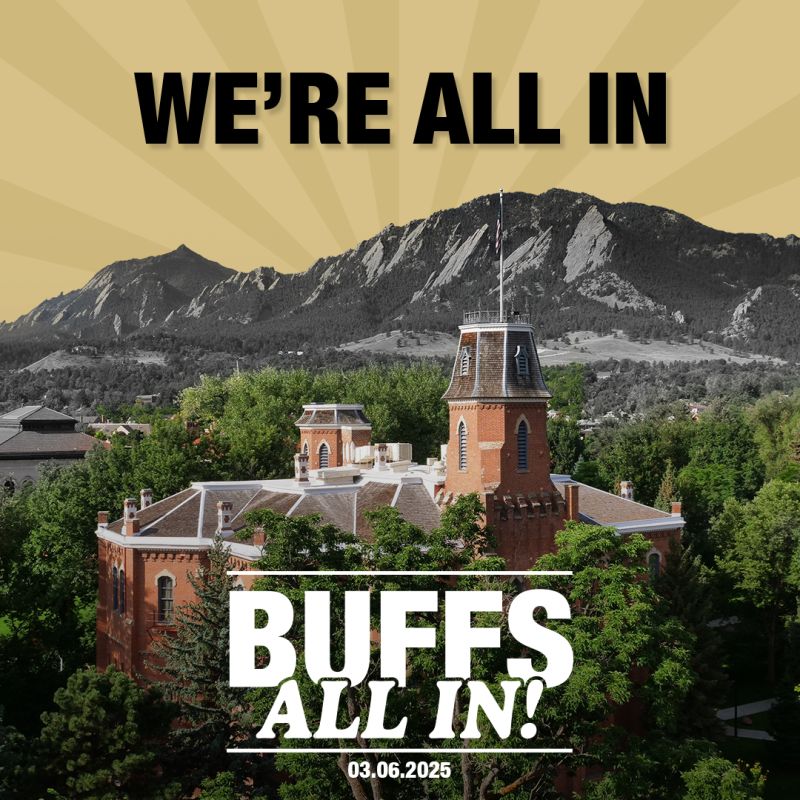 On March 6, Buffs everywhere will unite for Buffs All In, University of Colorado Boulder’s annual giving day—a moment to lead, innovate, and make an impact together.

This year, the University Libraries will feature several of our funds to support our students at CU Boulder. Your