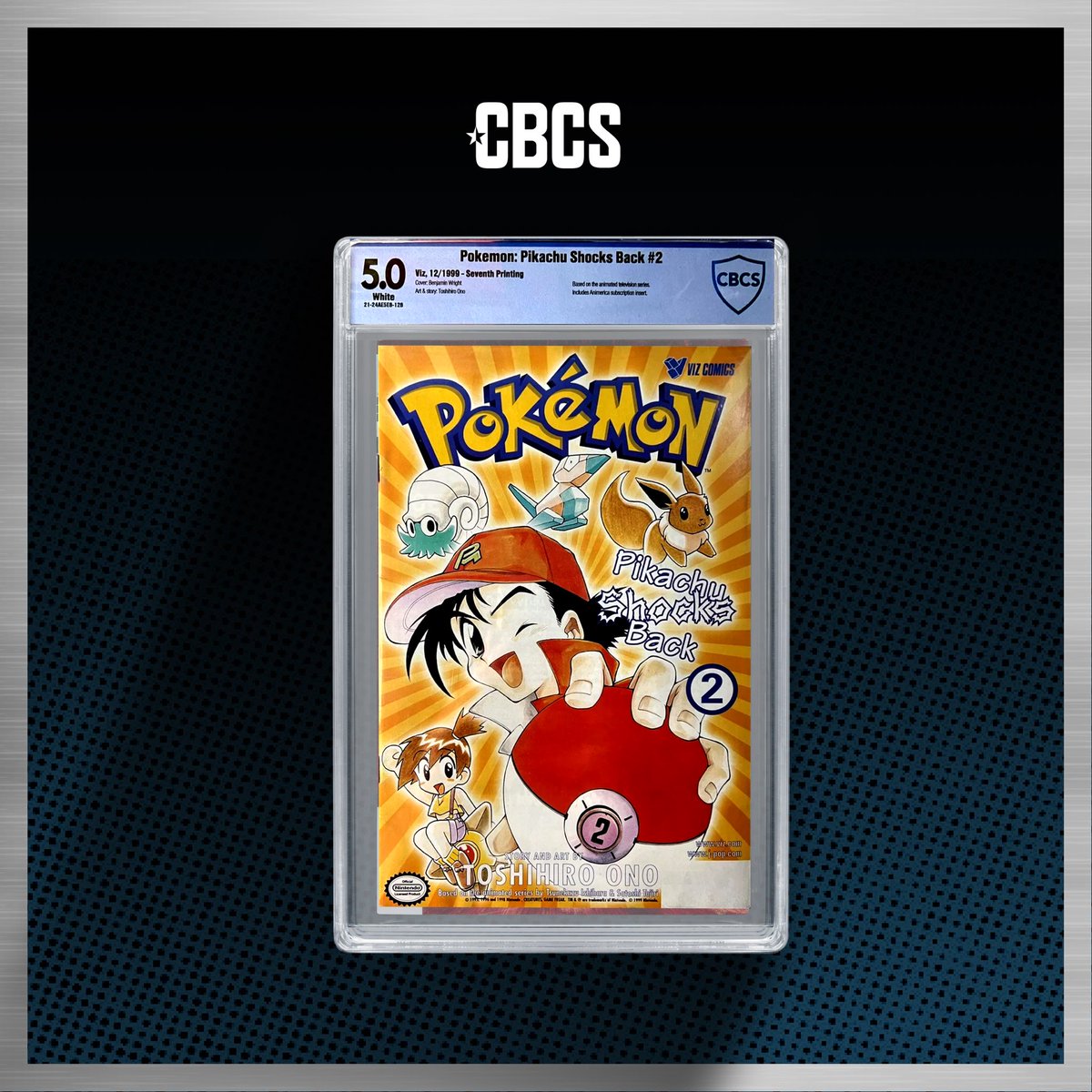 Showcasing this CBCS 5.0 Pokémon: Pikachu Shocks Back #2 on #PokemonDay
