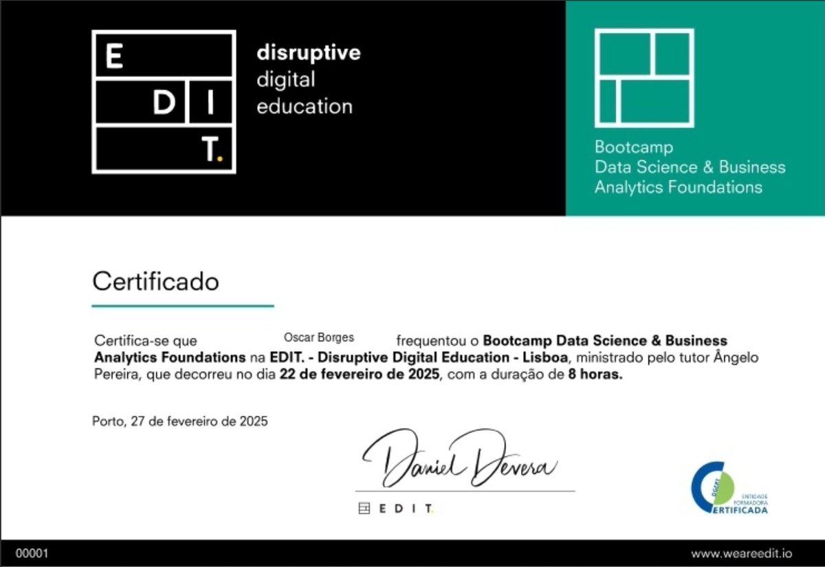 scarBorges2's tweet photo. Parabenizo a EDIT. - Disruptive Digital Education primeiro pela qualidade do Bootcamp promovido e segundo pela modelo implementado para angariar/selecionar os candidato colocando como condição para ser selecionado fazer um donativo a uma instituição de solidariedade. 🧶 https://t.co/kMoSbxWvTK