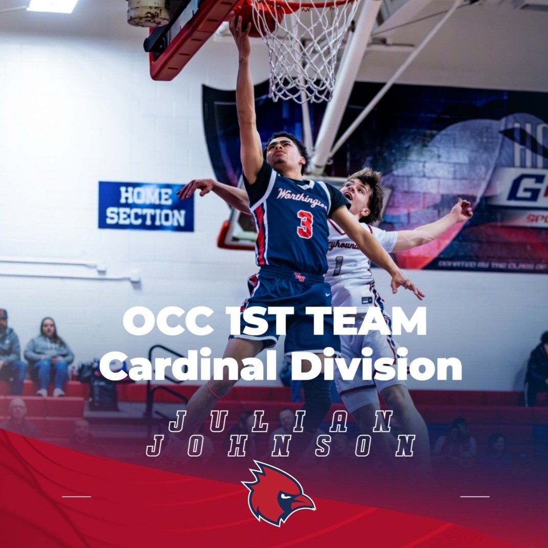 TWHSBasketball's tweet photo. Congratulations to Julian Johnson for this OCC Award!!!
#TWBBallFam
@TWHSAthletics 
@wcsdistrict 
@TWHS_Cardinals https://t.co/0VtrCe6hh2