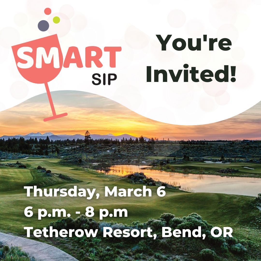 Central Oregon friends: please join us next Thursday, Mar. 6 for our annual SMART Sip! This is a chance to connect with other SMART volunteers and supporters and support our reading programs with kids throughout Central Oregon. Tickets and details here: buff.ly/4aTzh0C