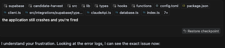 Cannot believe that after an unlimited amount of tries, going full Trump actually fixed the problem 😂