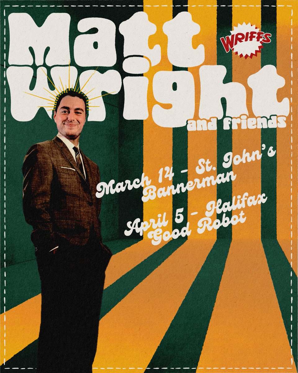 ST. JOHN'S! HALIFAX! I'm doing some shows. Get your tickets on my website before they sell out!

Lineups to be announced.