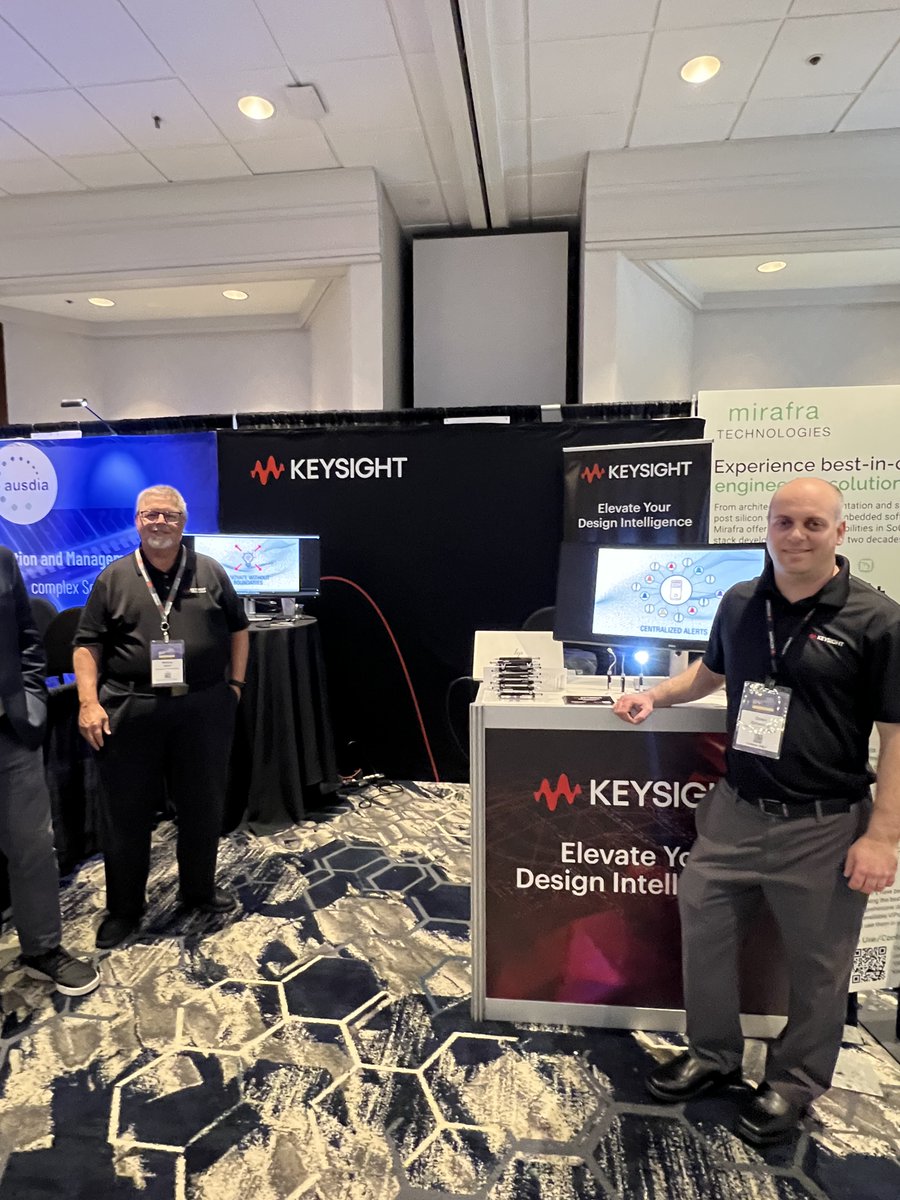 CayennePR's tweet photo. Another successful show wrapped! 🌶️ Thrilled to support our clients @ausdia and @Keysight this week at @dvcon_us! Also great connecting with colleagues from @SiemensEDA and @nvidia. Nothing beats seeing verification's brightest minds in one place!

#cayenneclients #dvcon_us #eda https://t.co/j7bnhNNcmw