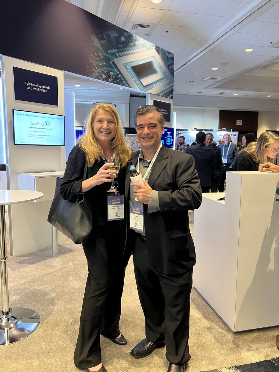 CayennePR's tweet photo. Another successful show wrapped! 🌶️ Thrilled to support our clients @ausdia and @Keysight this week at @dvcon_us! Also great connecting with colleagues from @SiemensEDA and @nvidia. Nothing beats seeing verification's brightest minds in one place!

#cayenneclients #dvcon_us #eda https://t.co/j7bnhNNcmw