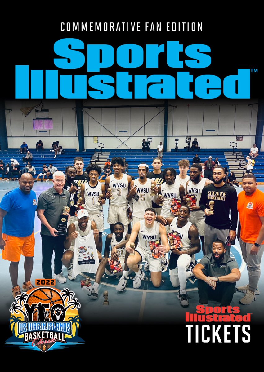 yesusviclassic's tweet photo. YES US Virgin Islands HBCU Classic Champions past 4 years. New Sports Illustrated alliance starting with a bang! https://t.co/y5j4cfbRkE