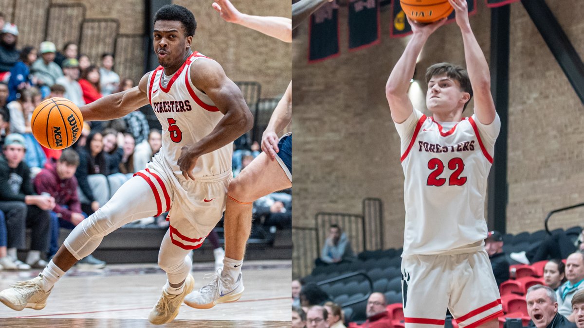 Knight and Forowycz of @LFC_MBB Earn All-MWC Honors goforesters.com/news/2025/2/27… #GoForesters
