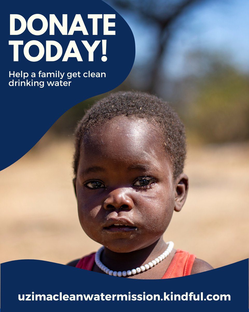 💧 Access to water ≠ clean water. Contamination strikes post-source. Uzima’s home filters remove 99.9999% of bacteria instantly—no power, lasts 10yrs. 

🚰✨ Every home deserves safe water: uzimacleanwatermission.kindful.com 

#uzimameanslife #waterfilter