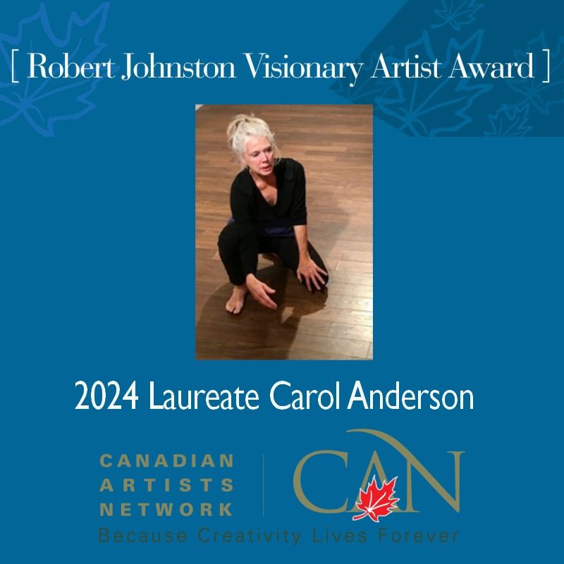 CAN Congratulates the latest winner of the Robert Johnston Visionary Artist Award. Find out more at canartnet.ca/award/ #visionary #artist
