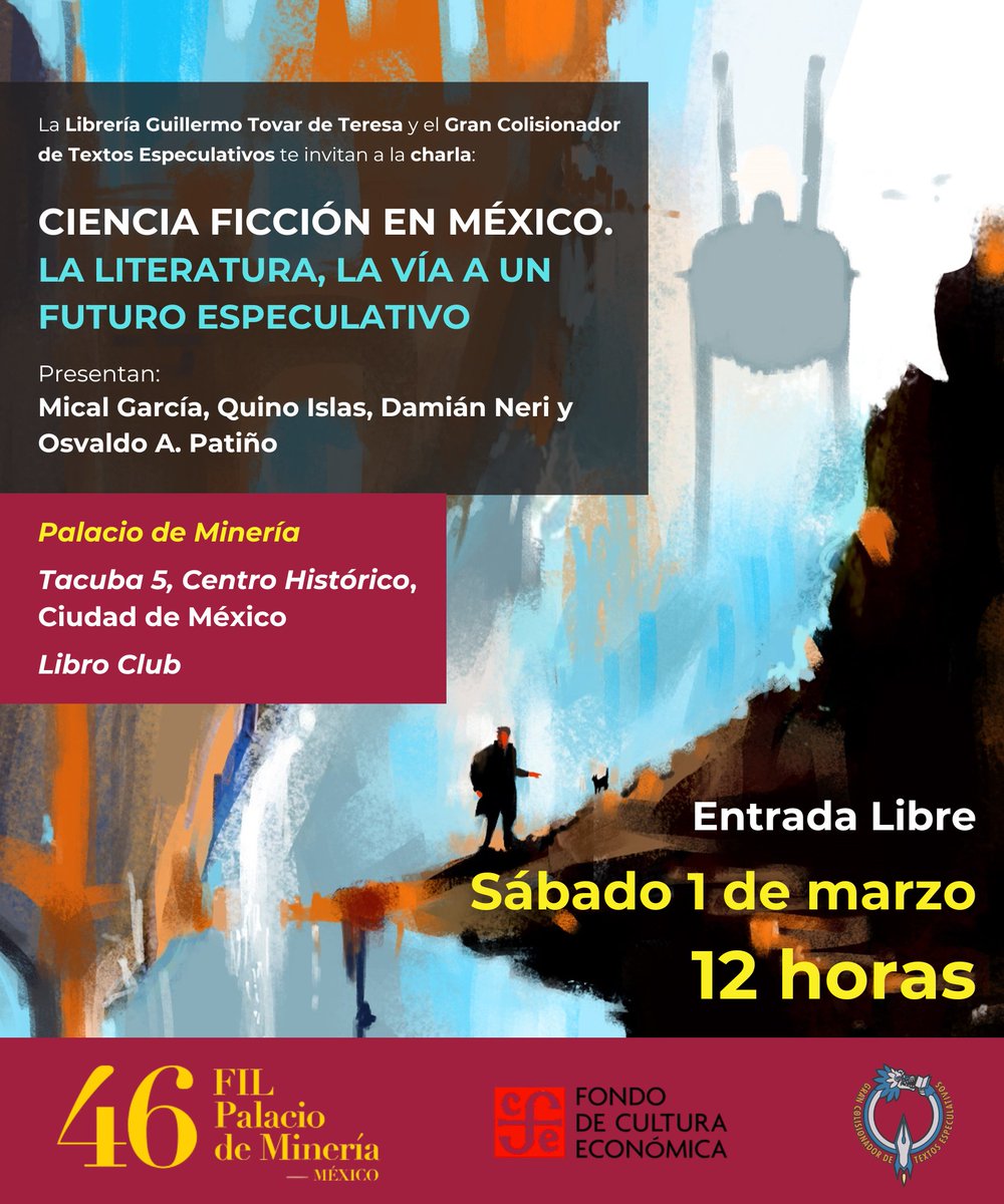 Gran Colisionador de Textos Especulativos tweet media